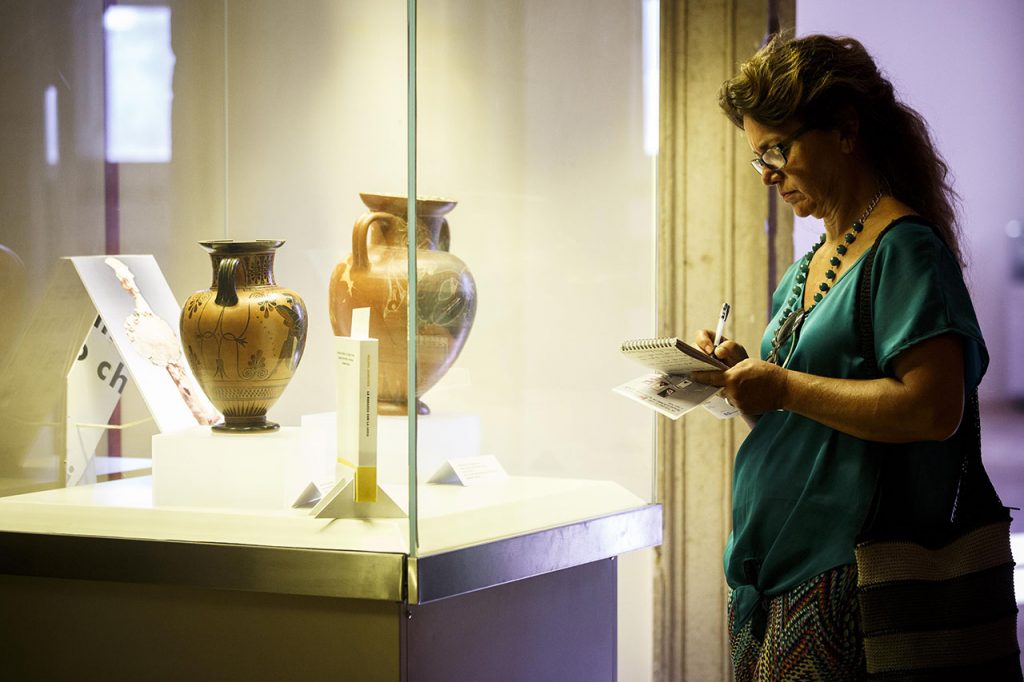 Gli autori finalisti al Museo Etrusco di Villa Giulia