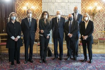 immagine per Il Presidente della Repubblica riceve il Comitato direttivo del Premio Strega