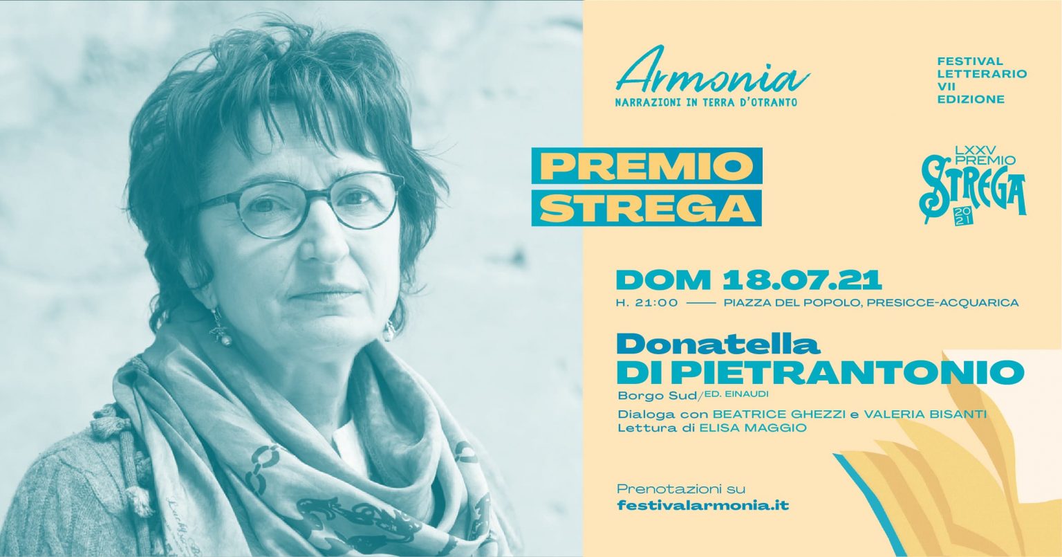 Incontro con i candidati del Premio Strega 2021 Lisa Ginzburg, Donatella Di Pietrantonio Incontro con i candidati del Premio Strega 2021 Lisa Ginzburg, Donatella Di Pietrantonio
