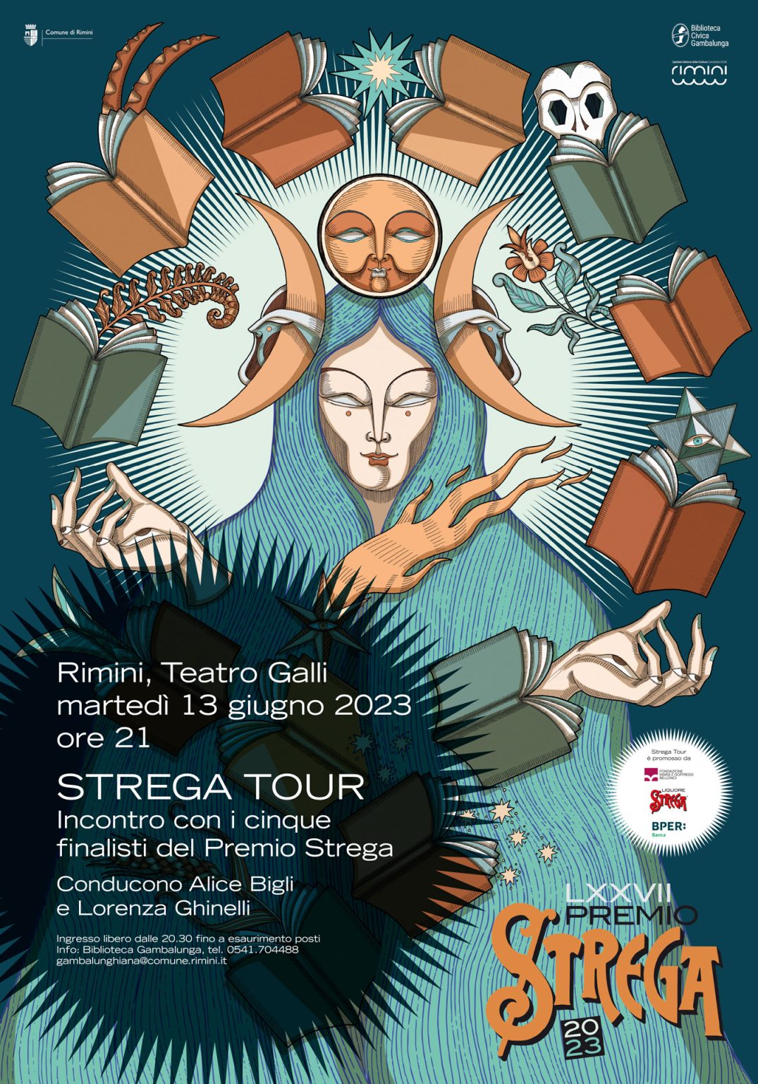 Strega Tour incontro con i finalisti Rimini Premio Strega 2024