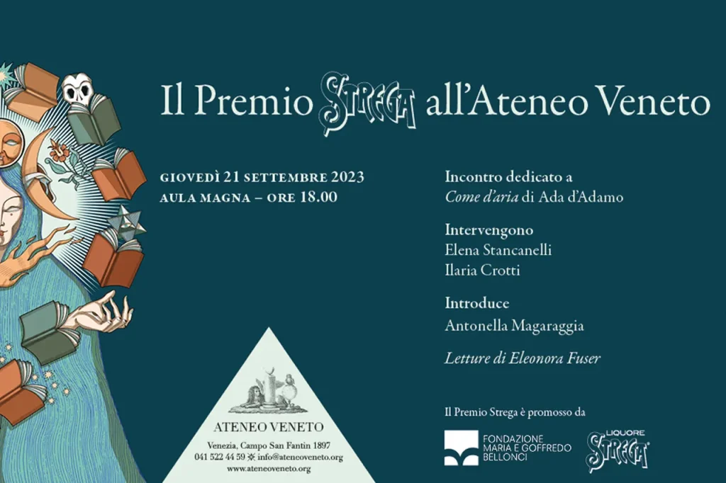 immagine per Incontro dedicato al Premio Strega 2023 a Venezia