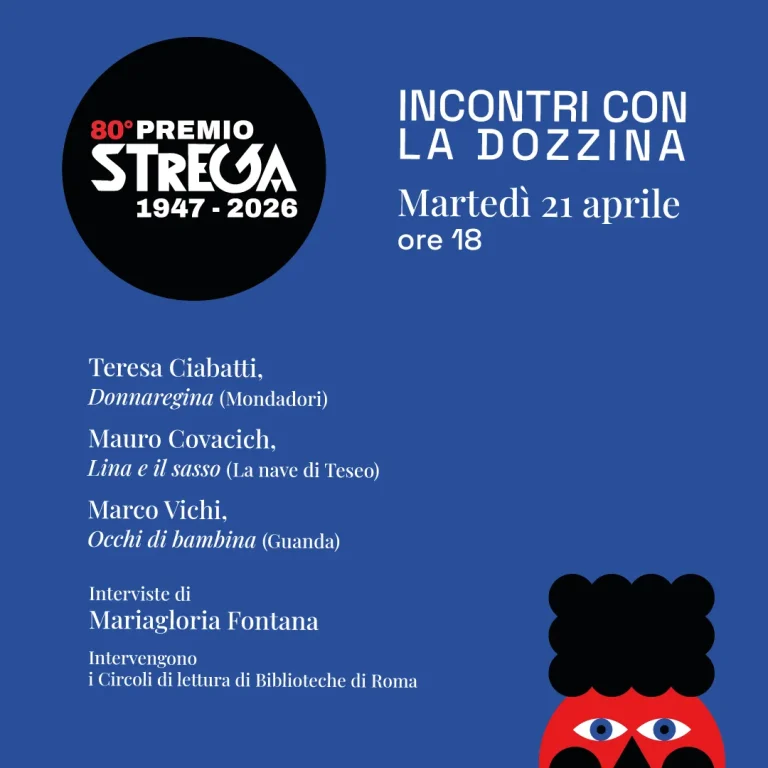 immagine per Martedì 21 aprile ore 18, incontri con la dozzina nelle Biblioteche di Roma