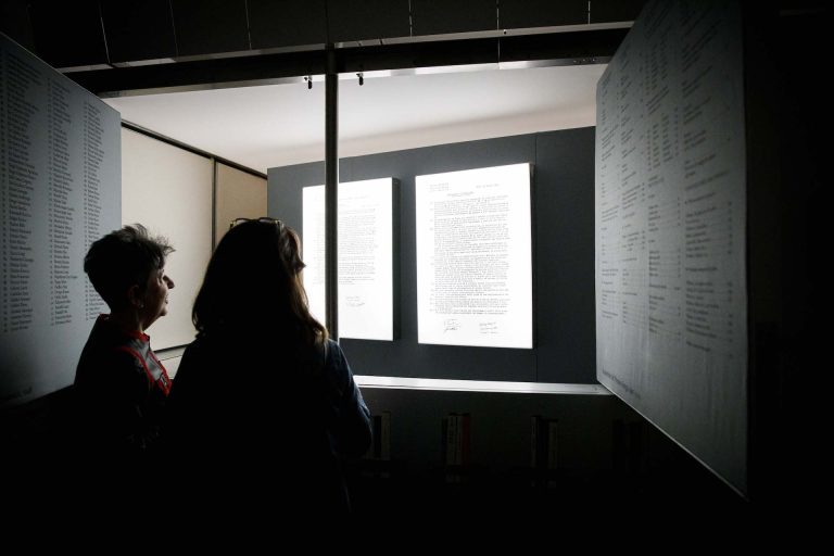 immagine per Roma, Macro 28 04 26 Premio Strega - Uno, cinque, dodici. Ottant’anni del Premio Strega.  A cura di Maria Luisa Frisa e Mario Lupano ©Musacchio, Pasqualini, Fucilla/MUSA