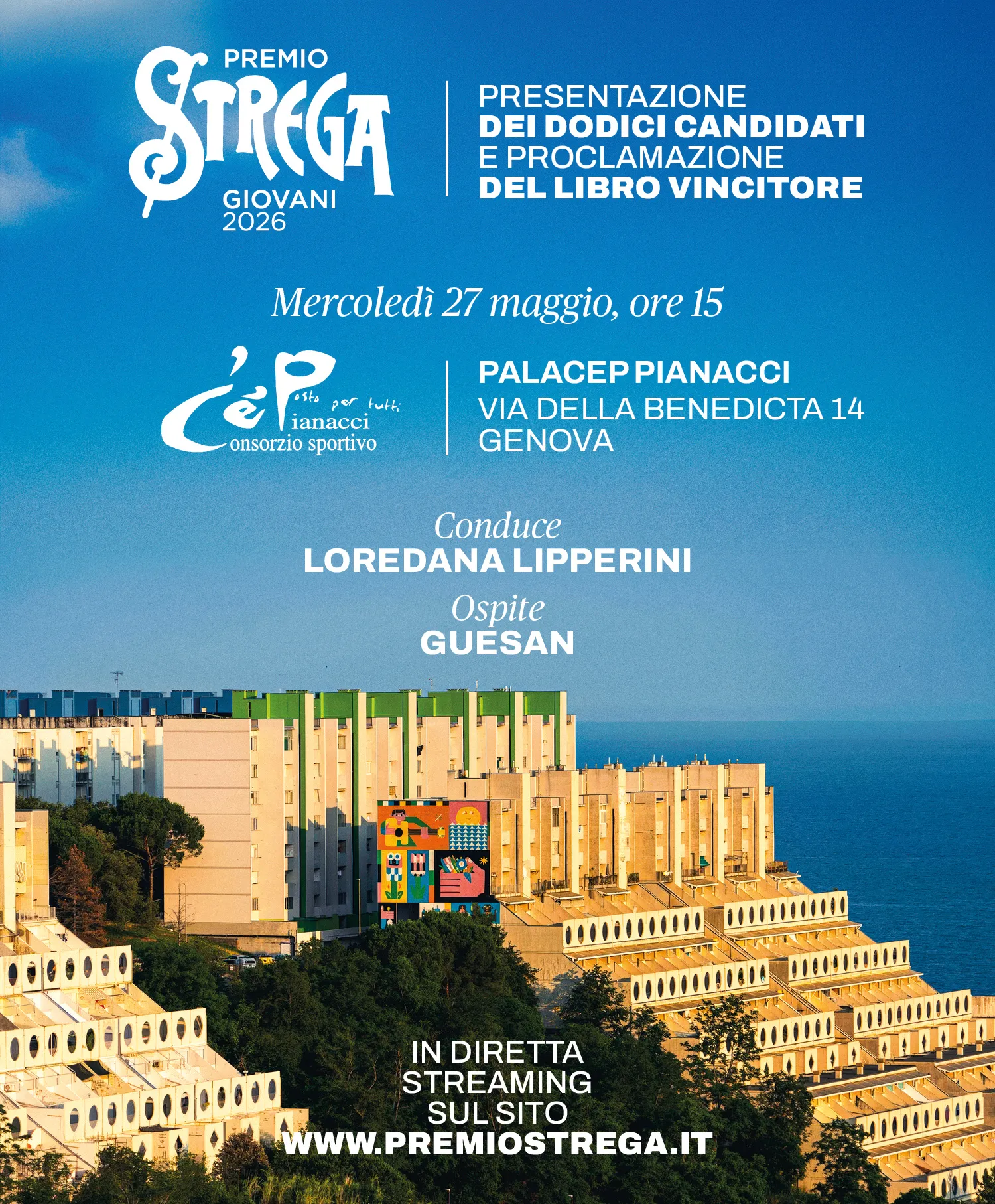 immagine per Premio Strega Giovani 2026: presentazione dei libri candidati e annuncio del vincitore