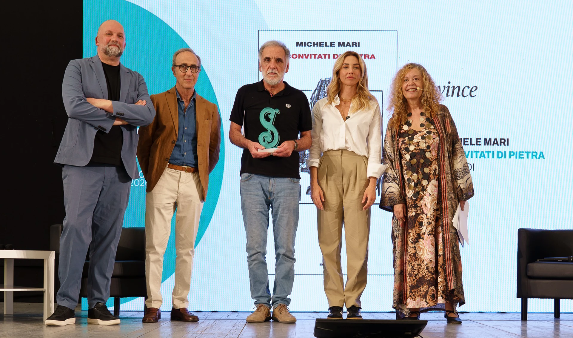 immagine per Michele Mari vince la tredicesima edizione del Premio Strega Giovani. Credits Giulia Ferrando