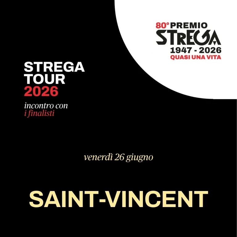 immagine per Strega Tour: incontro con i finalisti a Saint-Vincent