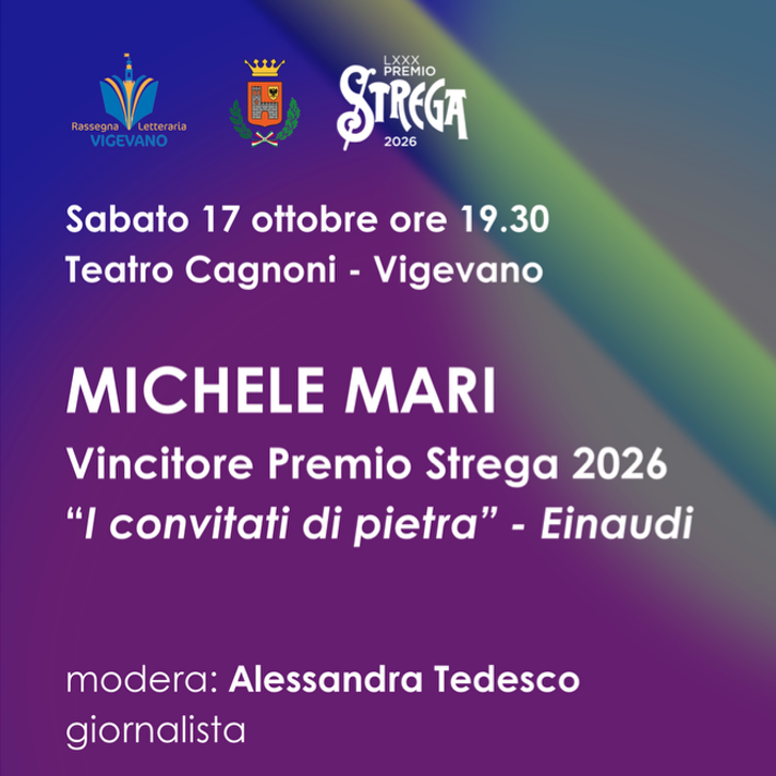 immagine per Incontro con Michele Mari a Vigevano