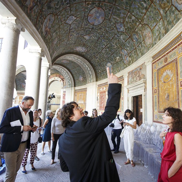 Gli autori finalisti al Museo Etrusco di Villa Giulia