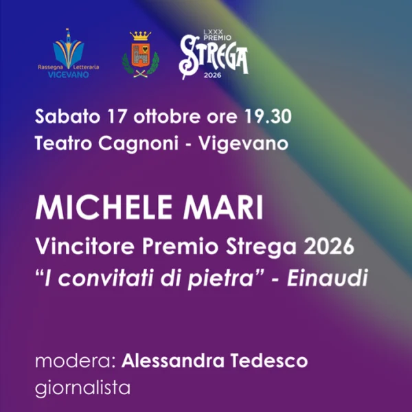 immagine per Incontro con Michele Mari a Vigevano